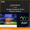 Axel Single Property Real Estate Theme