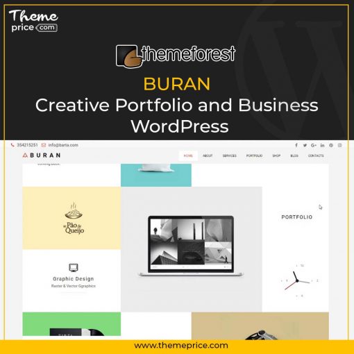 BURAN Creative Portfolio and Business WordPress