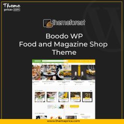 Boodo WP Food and Magazine Shop Theme