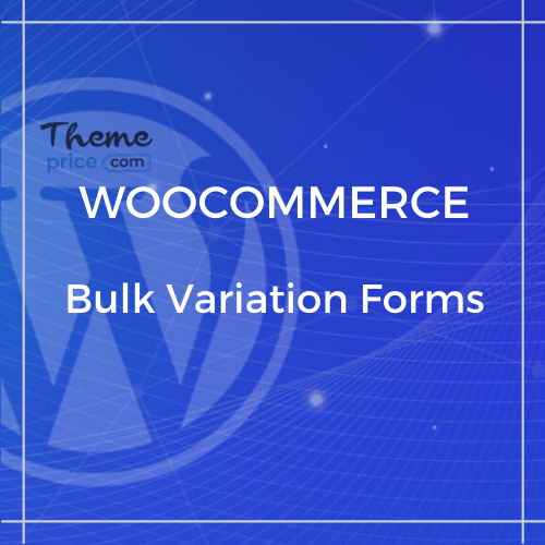 WooCommerce Bulk Variation Forms