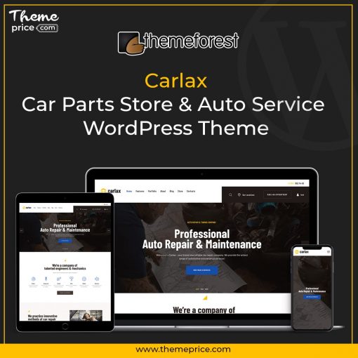 Carlax | Car Parts Store & Auto Service WordPress Theme