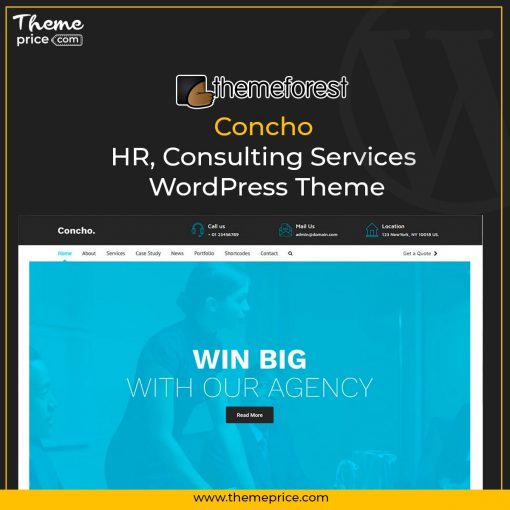 Concho HR, Consulting Services WordPress Theme
