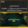 DigiBit Cryptocurrency Mining WordPress Theme