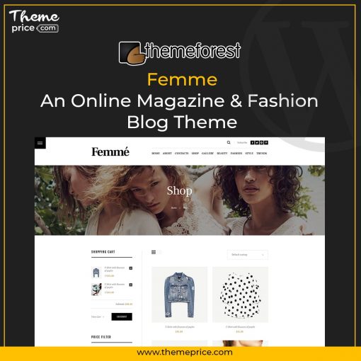 Femme An Online Magazine & Fashion Blog Theme