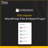 File Viewer WordPress File Embed Plugin