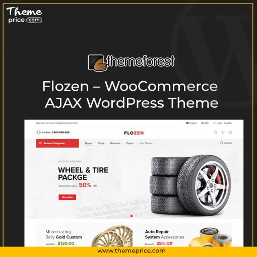 Flozen WooCommerce AJAX WordPress Theme