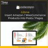 GZone – Insert Amazon / WooCommerce Products into Posts / Pages