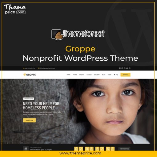 Groppe Nonprofit WordPress Theme