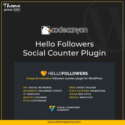 Hello Followers Social Counter Plugin