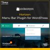 Horizon Menu Bar Plugin for WordPress