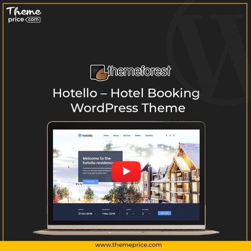Hotello Hotel Booking WordPress Theme