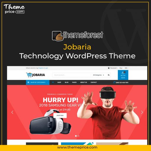 Jobaria Technology WordPress Theme