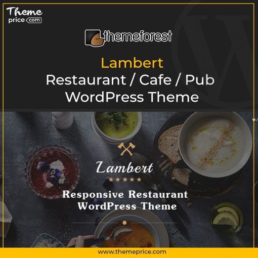 Lambert Restaurant /Cafe / Pub WordPress Theme