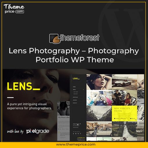 Lens Photography Photography Portfolio WP Theme