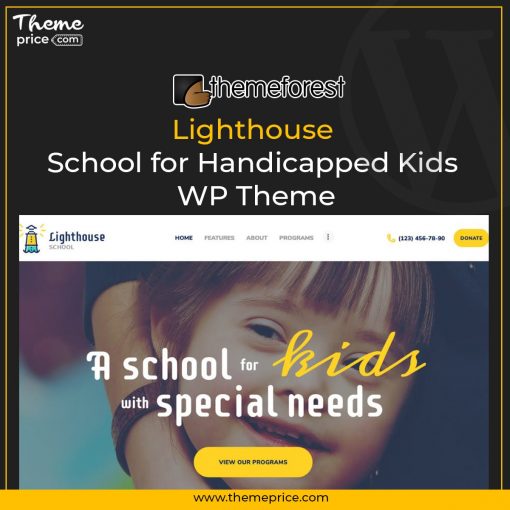 Lighthouse School for Handicapped Kids WP Theme
