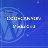 Media Grid WordPress Responsive Portfolio