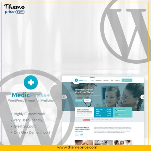 MedicPress Medical Theme for Doctors and Clinics