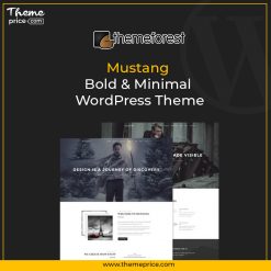 Mustang Bold & Minimal WordPress Theme