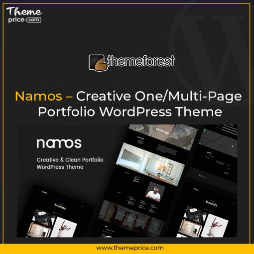 Namos Creative One/Multi-Page Portfolio WordPress Theme