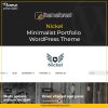 Nickel Minimalist Portfolio WordPress Theme