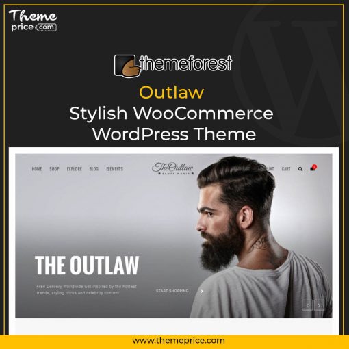 Outlaw Stylish WooCommerce WordPress Theme
