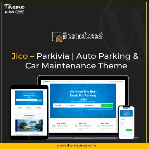 Parkivia Auto Parking & Car Maintenance Theme