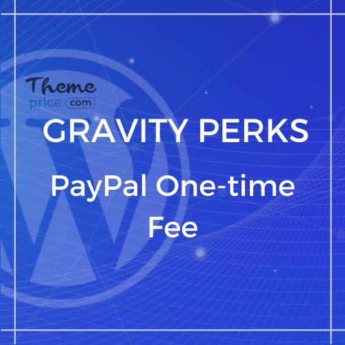 Gravity Perks Gravity Forms PayPal One-time Fee
