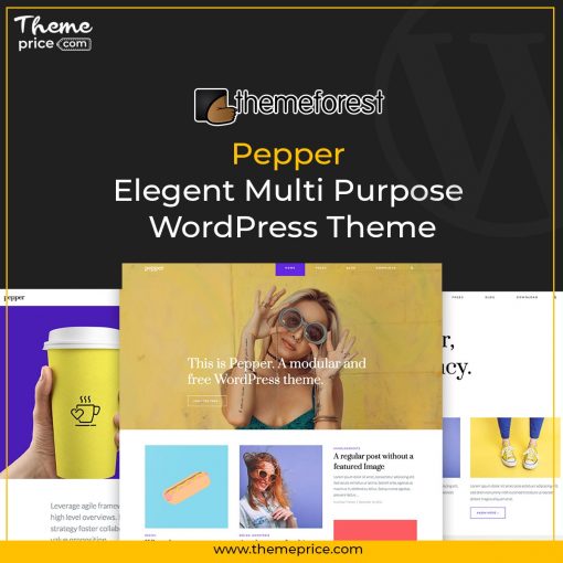 Pepper Elegent Multi Purpose WordPress Theme