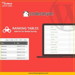 Ranking Tables Modal Survey Add-on