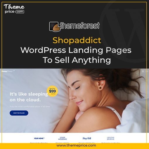 Shopaddict WordPress Landing Pages To Sell Anything