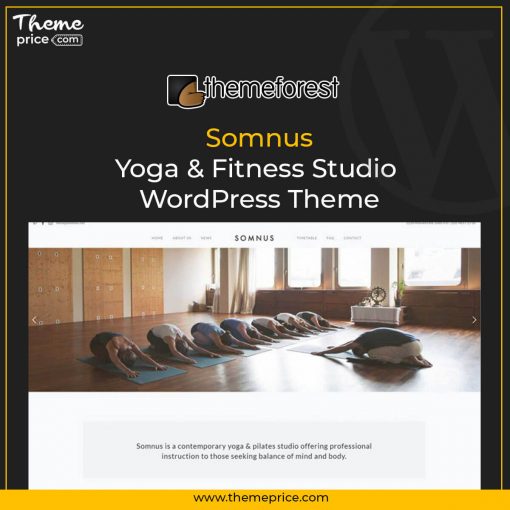 Somnus Yoga & Fitness Studio WordPress Theme