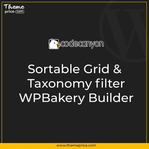 Sortable Grid & Taxonomy filter – WPBakery Builder