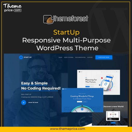 StartUp Responsive Multi-Purpose WordPress Theme