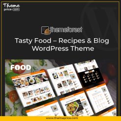 Tasty Food Recipes & Blog WordPress Theme