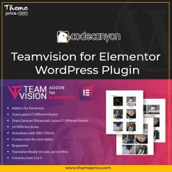 Teamvision for Elementor WordPress Plugin