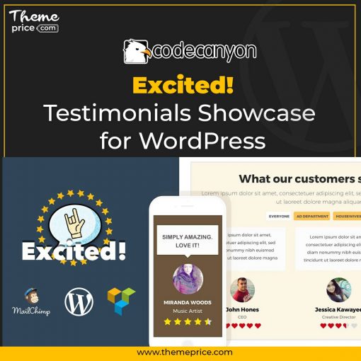 Testimonials Showcase for WordPress — Excited!