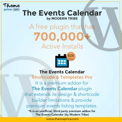 The Events Calendar Shortcode and Templat