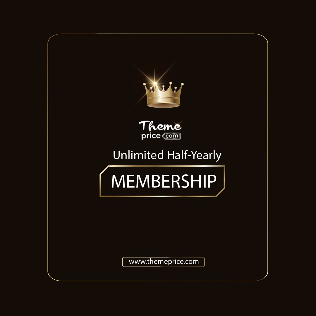 Themeprice half yearly membership