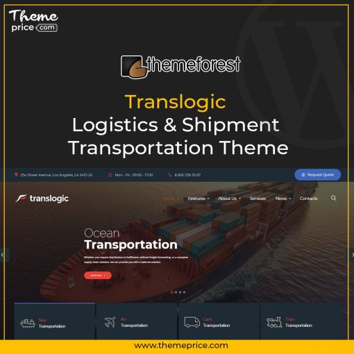 Translogic | Logistics & Shipment Transportation Theme