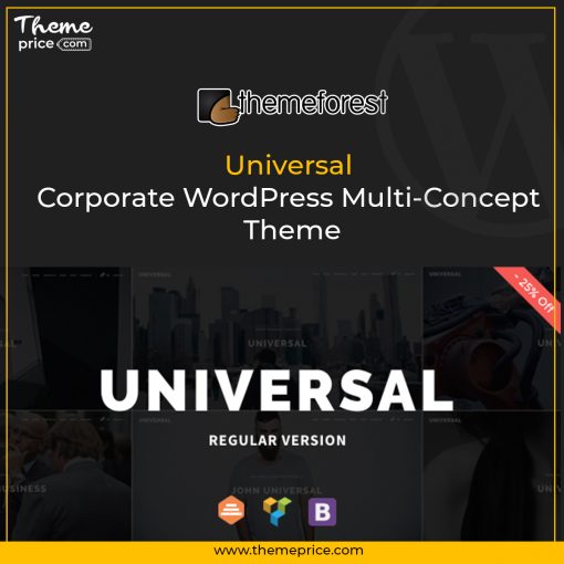 Universal Corporate WordPress Multi-Concept Theme