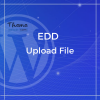 Easy Digital Downloads Upload File