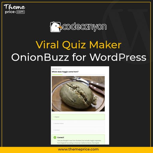 Viral Quiz Maker OnionBuzz for WordPress
