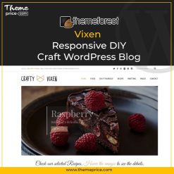 Vixen Responsive DIY Craft WordPress Blog