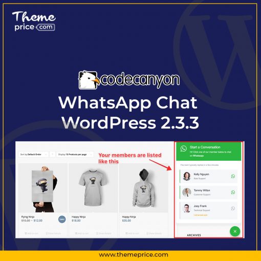 WhatsApp Chat WordPress 2.3.3