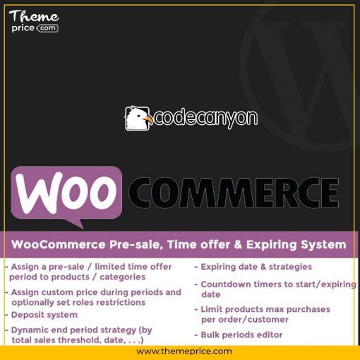 WooCommerce Pre-sale, Time offer & Expiring System