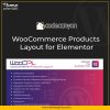 WooCommerce Products Layout for Elementor