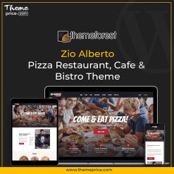 Zio Alberto Pizza Restaurant, Cafe & Bistro Theme