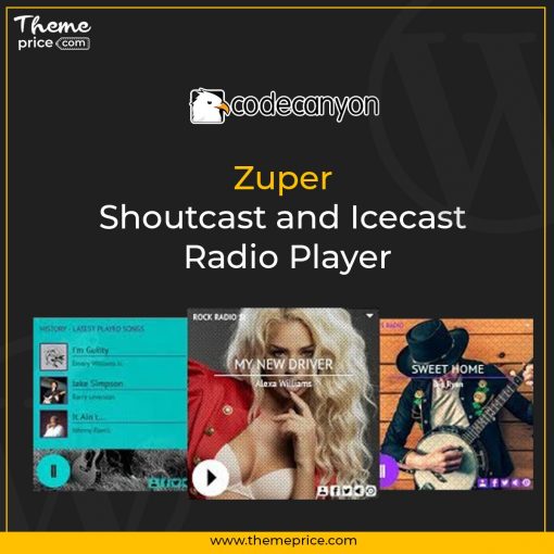 Zuper Shoutcast and Icecast Radio Player