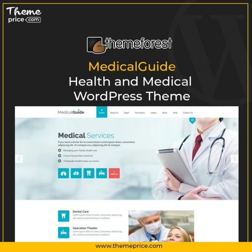 MedicalGuide Health and Medical WordPress Theme