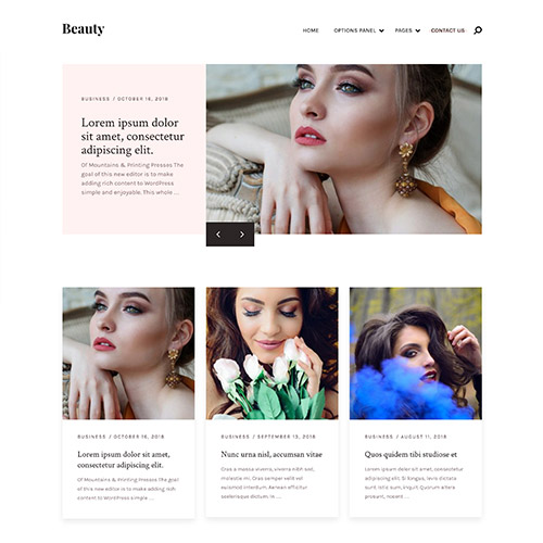 MyThemeShop Beauty WordPress Theme